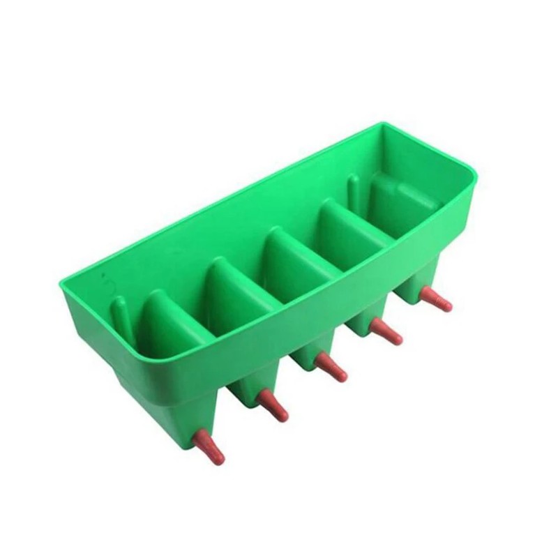 Cattle Nursing Trough with 5 Flaps