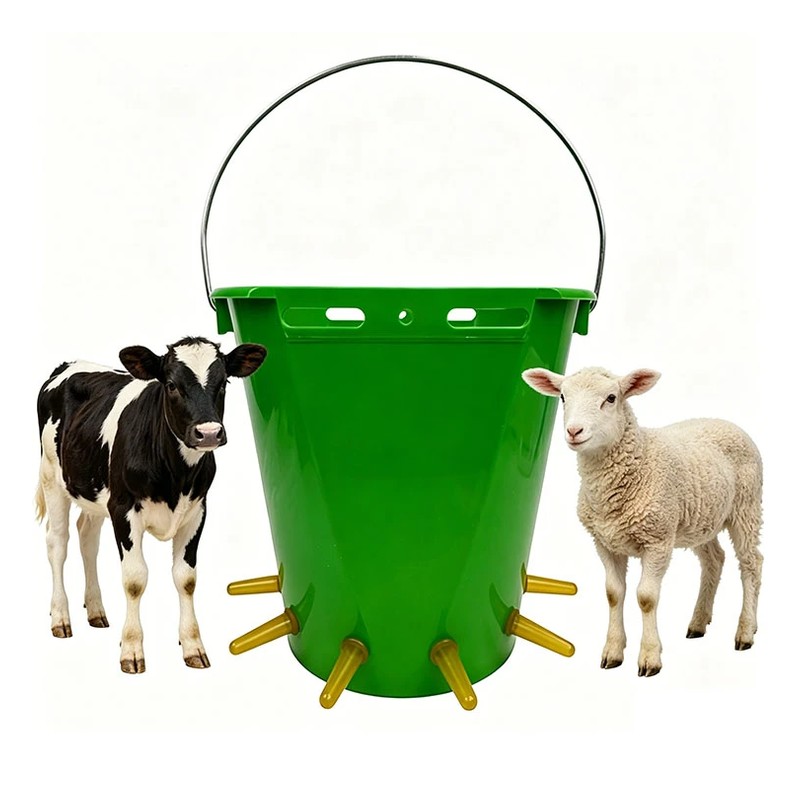 Plastic Multi-Teat Lamb Feeding Bucket